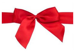 Photo of a red ribbon